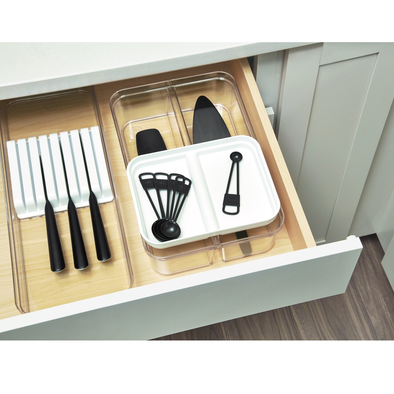 Organizator pentru dulap bucatarie Crisp, iDesign, 30.5x20.5x7.6 cm - imagine 4